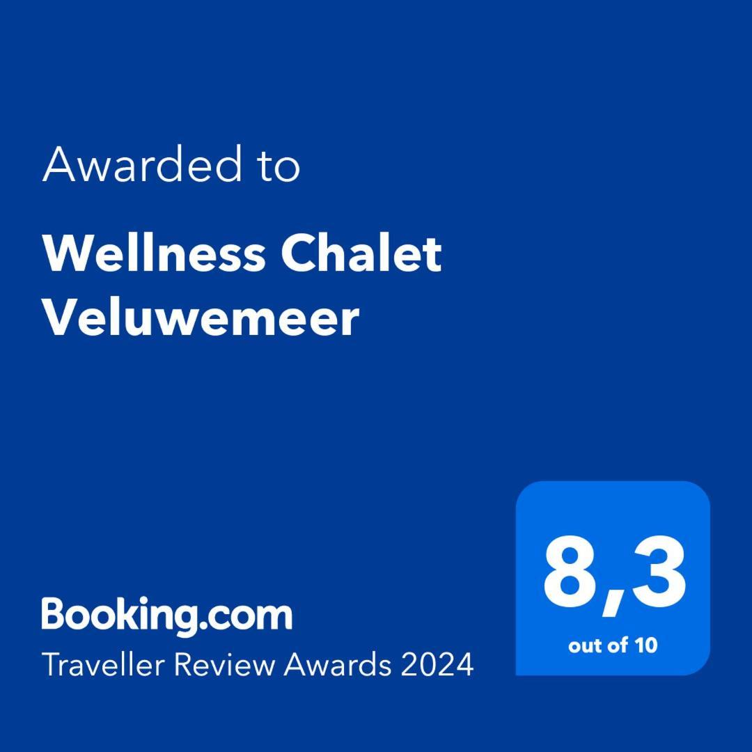 Wellness Chalet Veluwemeer Biddinghuizen Exterior photo